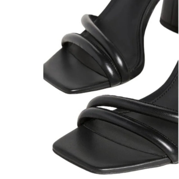 Sam Edelman Leather Kia Strappy Sandal Black Size 10 NWT - Picture 5 of 16